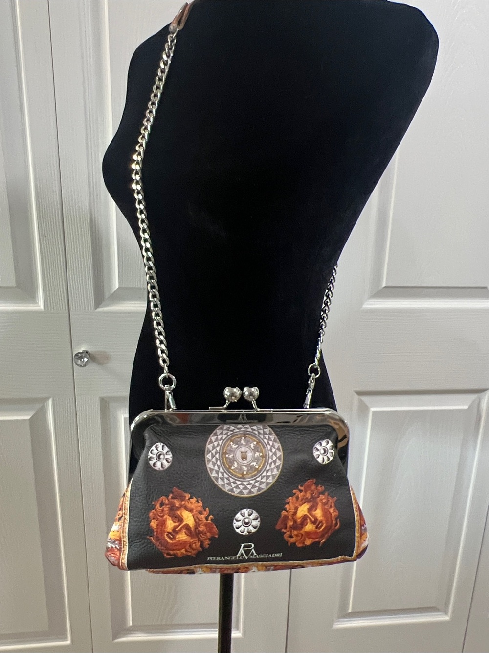 Pierangelo Masciadri Kisslock Clutch Crossbody